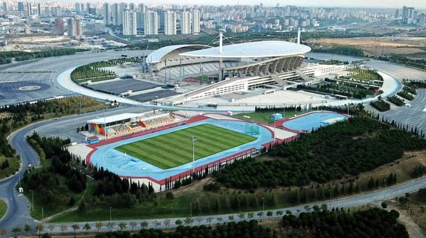 Basaksehir district in the European side of Istanbul